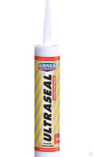 Герметик силиконовый KRASS Ultraseal санитарный Белый 260мл